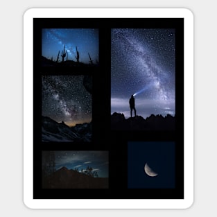 Nature Pics at Night Sticker